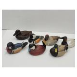Danbury Mint Decoy Duck Collection 6 - 7' +
