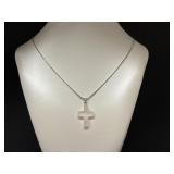 Light Pink Stone On Chain