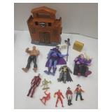 Lot Of Mini Action Figures+Toy