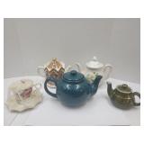 Lot Of Collectable Tea Pots England, Cup+Saucer+