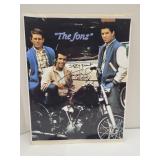 Signed Henry Winkler THE FRONZ Picture 12x15'