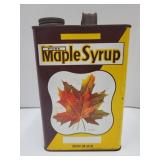 Vtg Pure Maple Syrup 1G Tin Can