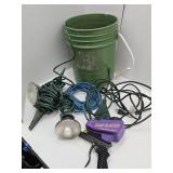 Sand Blaster, Extentsion Cords & Lights