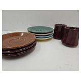Bel-Terr USA Saucers & 2 Mugs