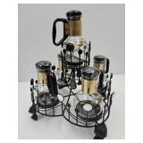 MCM Pyrex Silex Glass Carafe