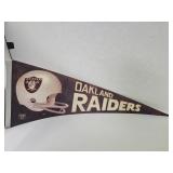 Vintage NFL Oakland Raiders Pennant