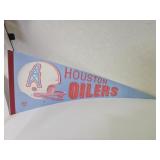 Vintage NFL Houston Oilers Pennant