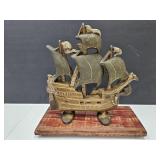 Cast Iron Ship Door Stop 12' W