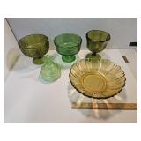 Green + Glass Lot Bowls +