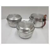 Aluminium Camping Nesting Pan Set