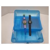 Caboodle W Blue Butterfly+2 Watches