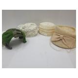 Vtg Lot Of Ladies Hats