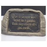 Garden Stone Decor GODS HEART 12'L