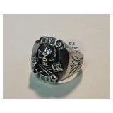 New Alloy Motorcycle Ring Sz 13