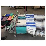 Afghans & Throws Large Lot