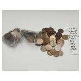 168 Wheat Penny Coins Teen-50s