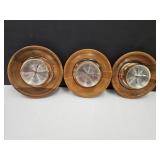 VTG Springfield Weather Barometer 3 Piece Set