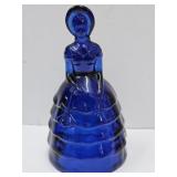 8.5' Cobalt Imperial Glass Colonial Girl