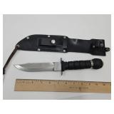 #420 Survival Style Knife w/Compass