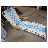 Vintage Aluminum Lounge Chair