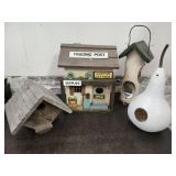 Bird House Lot  Trading Post, Gourd +