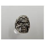 Skull Head Ring SZ 10.5
