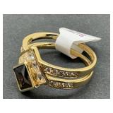 Pretty Ring Sz 9 Marked Rome Party