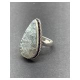 925 Rutile Quartz Ring