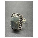 925 Labradorite Ring