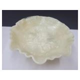 Imperial Glass Footed Bowl 8 1/4'W