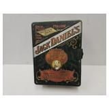 Jack Daniels Tin w/Poker Chips & Playing Cards