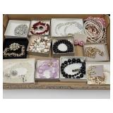 Costume Jewelry Genuine Lucite ++ Brooches & More