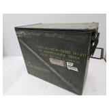 Large Metal Military Ammo Can 9.5'x8'x14.5'h