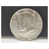 1964 Silver Kennedy Half Dollar Coin