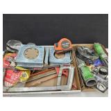 Electrical Parts, Saw, Tape Measure, Sanding Disc+
