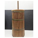 Primitive Butter Churn  With Paddle See Size