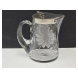 Heisey Earnshaw Glass Syrup Pitcher