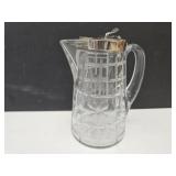 Heisey Earnshaw Glass Syrup Pitcher