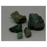 18.85 Total Carat Weight Raw Emerald