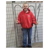 3 Shepherd's Hooks  40' high