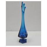 Viking 12' H MCM Swung Glass Vase