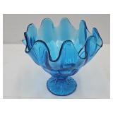 Viking Blue Glass 7.5' high