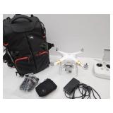 DJI Drone & Back Pack  Needs Battery & Propellers