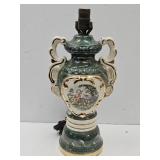 Vintage Lamp w/Handpainted Picture