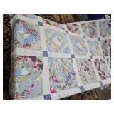 Vintage Quilt Some Damage 56' x 74'