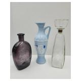 Liquor Decanters , Ameythst  Bottle +