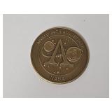 Bronze Apollo 30th Anniv. Medallion MFA