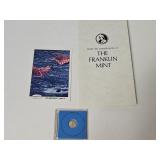 Apollo 14 Flown Metal Mini Coin