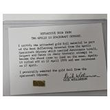 Apollo 13 Gold Foil Covering of Odyssey