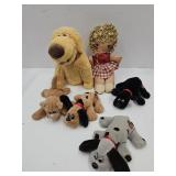 Vintage Doll,Plush Dog, Pound Puppies